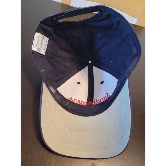 Sandbaggers Golf Hat Red Navy Blue Snapback Cap Adjustable THE GAME Golfing - Picture 4 of 5